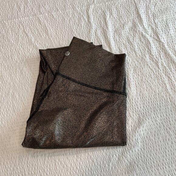 Lululemon Wunder under foil copper crop 6 women - Picture 1 of 7